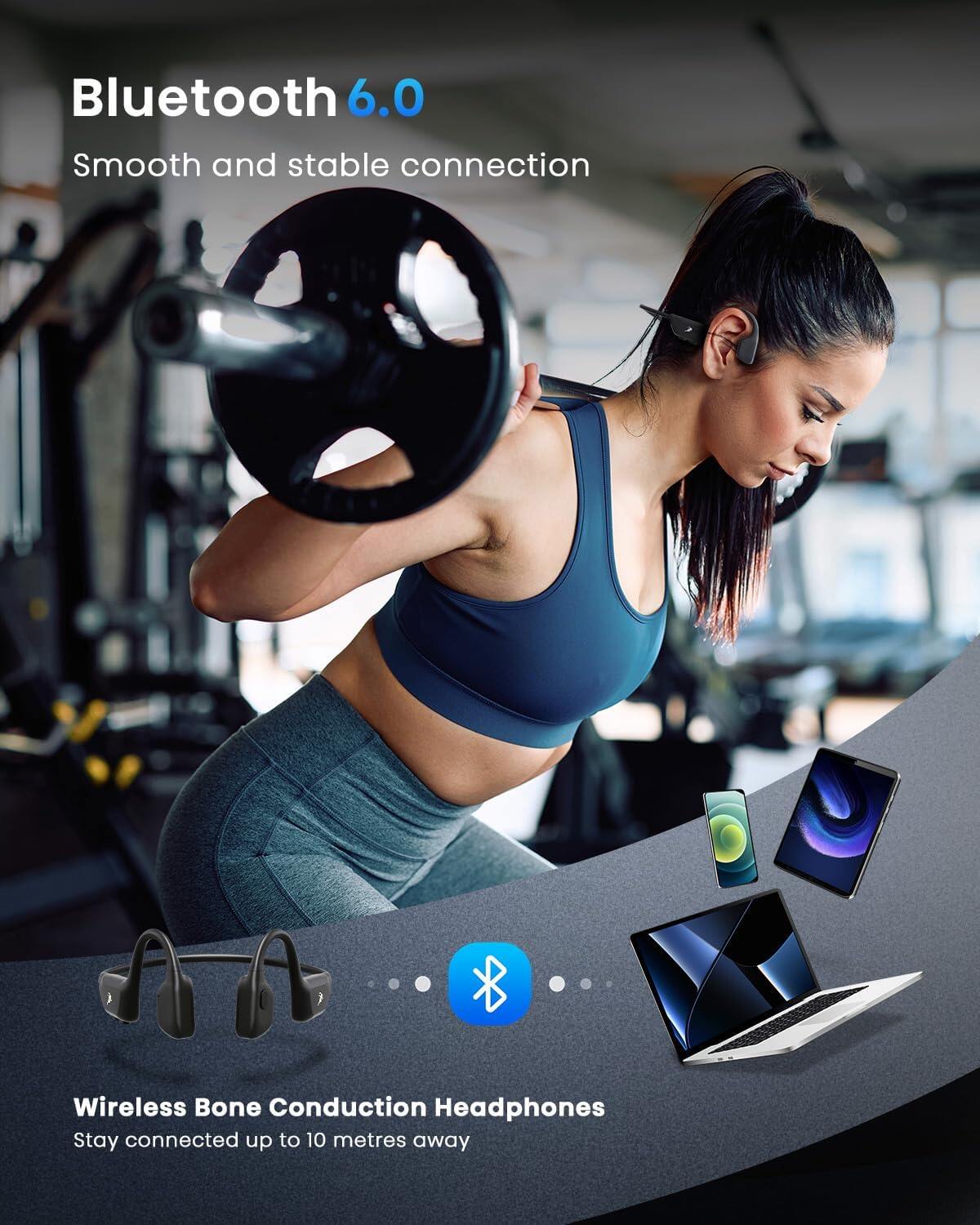 X23 Bone Conduction Wireless Headphones