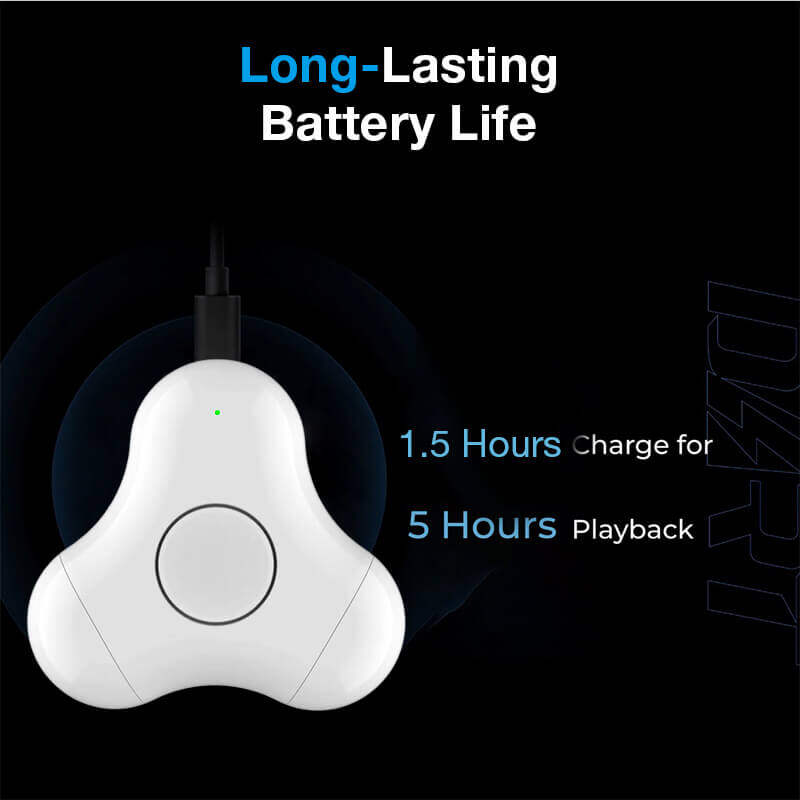 Fingertip Gyroscope Bluetooth Headset