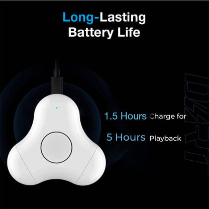Fingertip Gyroscope Bluetooth Headset