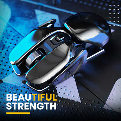 Hot Sale Wireless Ergonomics Metal Mouse