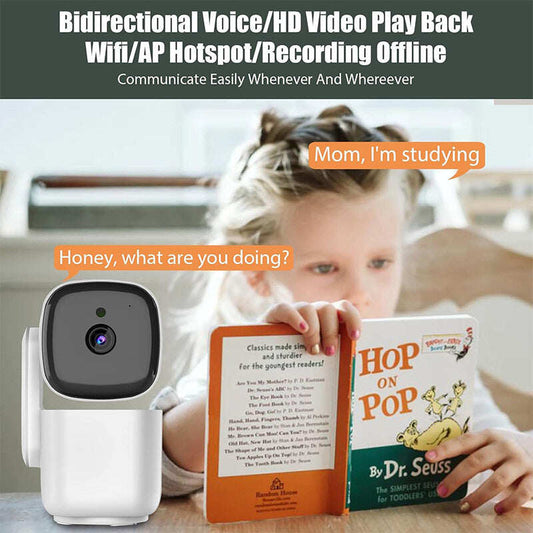 Wi-Fi Smart Home Security Camera with Night Vision