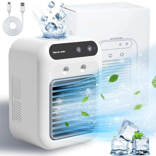 Mini Portable Air Conditioner with Cooling and Humidification Function