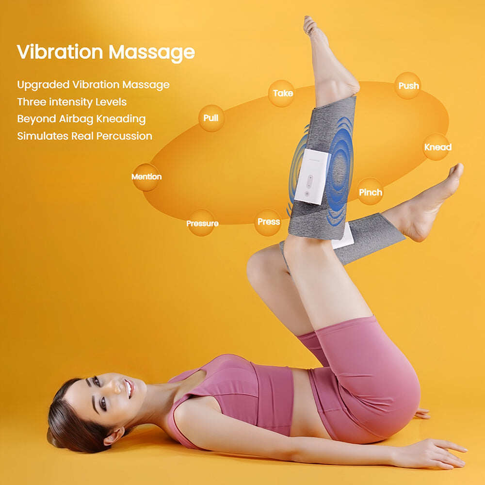 FluxGo F3 Leg Calf Massager Wireless with 3 Level Heat