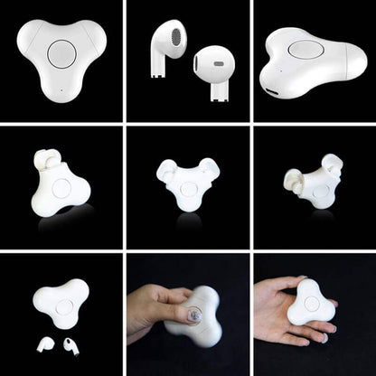 Fingertip Gyroscope Bluetooth Headset