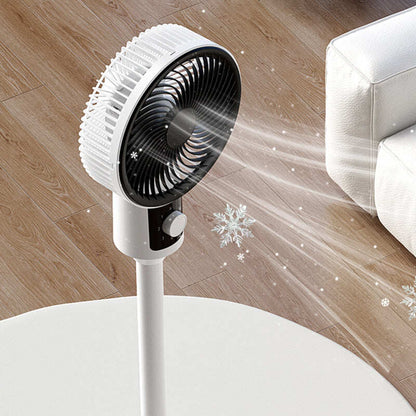 USB Powered Height Adjustable Standing Oscillating Electric Fan