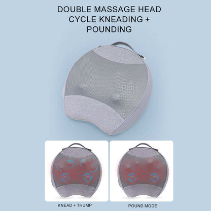 Smart Back Massager Heat Therapy Cordless Portable