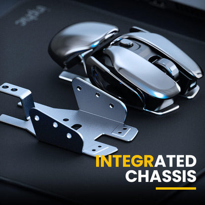 Hot Sale Wireless Ergonomics Metal Mouse