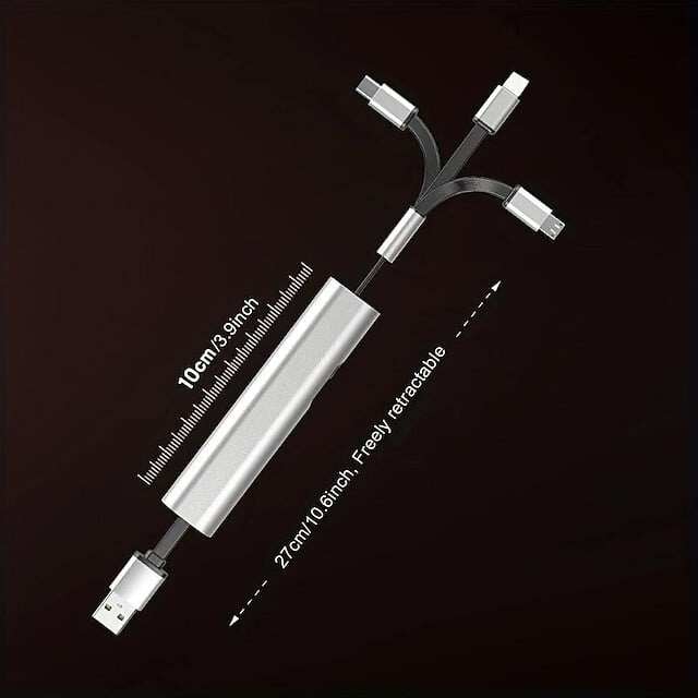 '-in-1 Fast Charging Cable
