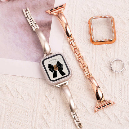 Minimalist Metal Bracelet Watch Band