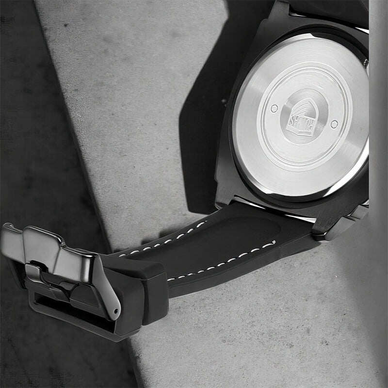 Men’s  Luminous Silicone Quartz Watch