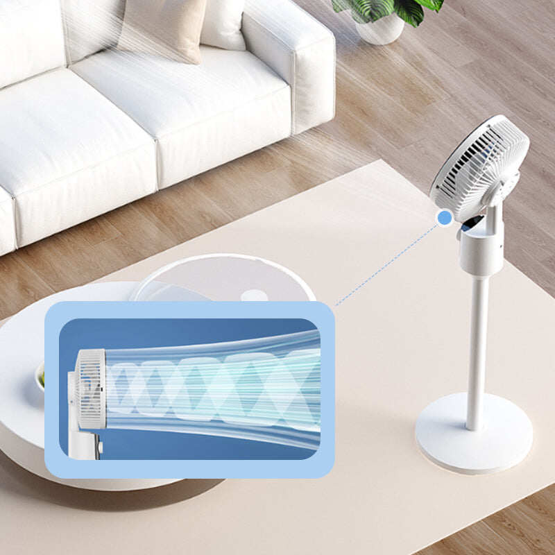 USB Powered Height Adjustable Standing Oscillating Electric Fan