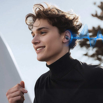 Ear Clip-on Smart Color Screen Intelligent Translation Headset