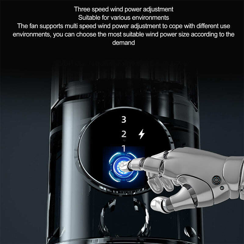 3-Speed Quiet Desktop Tower Fan
