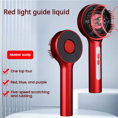 GlowComb G1  3-in-1 Scalp Revitalizing Comb with Red Light & Essence Infusion